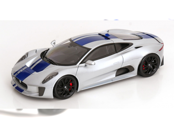 JAGUAR C-X75 (2015), silver blue