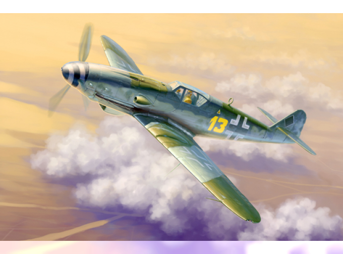 Сборная модель Самолет Messerschmitt Bf-109K-4