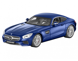 MERCEDES-BENZ GT S AMG C190 (2015), blue diamond