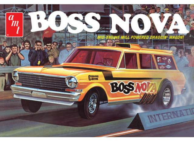 Сборная модель Boss Nova Funny Car, plastic modelkit