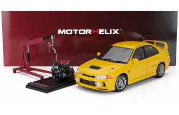 MITSUBISHI Lancer Evo Iv With Engine And Accessories (1999), yellow