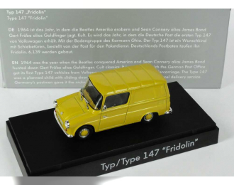 VOLKSWAGEN Typ 147 Fridolin, yellow