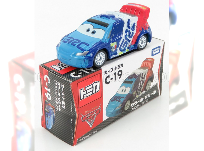 WALT DISNEY Pixar Cars - Raoul Caroul, Blue White Red