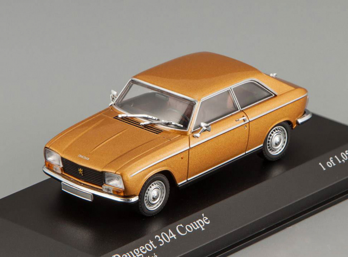 PEUGEOT 304 Coupe (1970), gold metallic