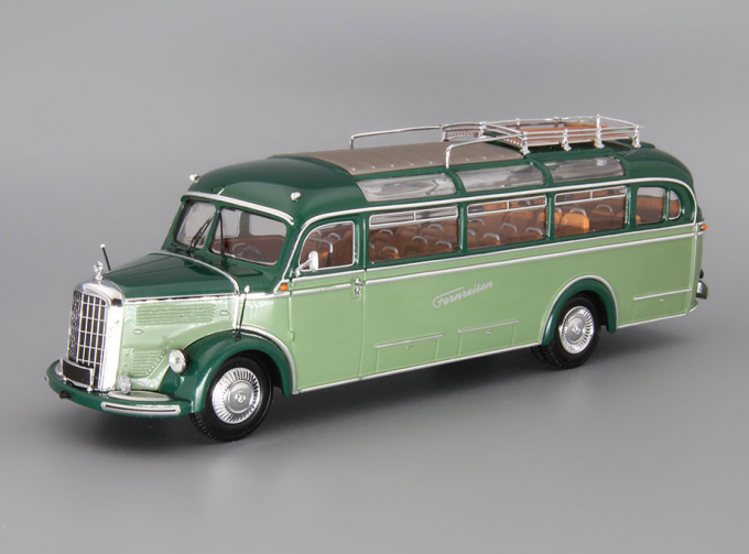 MERCEDES-BENZ O3500 Bus "FERNREISEN" (1955), green