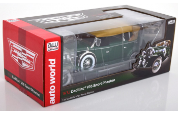 CADILLAC V16 Sport Phaeton (1932), green metallic brown