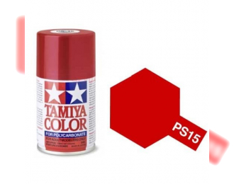 Краска спрей красный металлик PS-15 Metallic Red (в баллоне), 100 мл.