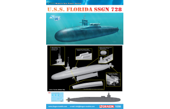 Сборная модель U.S.S. FLORIDA SSGN-728