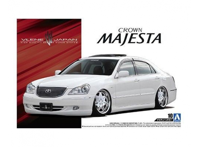 Сборная модель Toyota Crown Majesta Vlene '04 UZS186