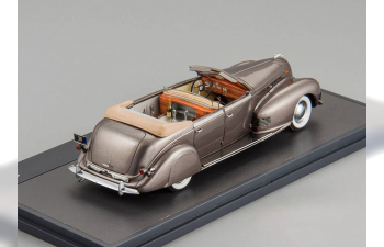 LINCOLN Model K V12 LeBaron Convertible Sedan (1938), metallic grey