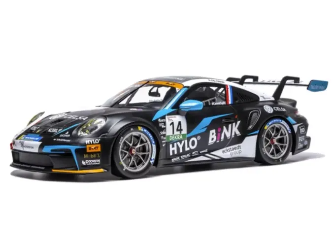 PORSCHE 911 992 GT3 CUP TEAM M75 BERNHARD №14 Winner PORSCHE CUP OSCHERSLEBEN (2024) Robert De Haan - black/white