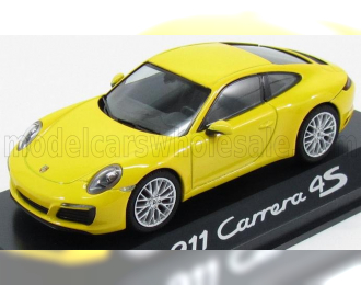 PORSCHE 911 991 Carrera 4s 2014, Yellow