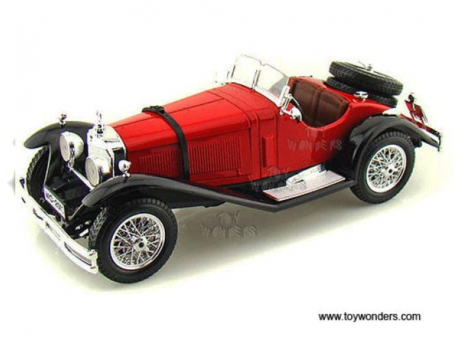 MERCEDES-BENZ SSK (1928), red / black