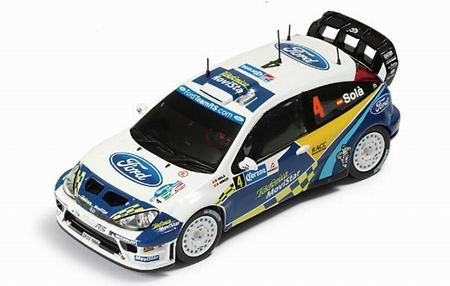 FORD Focus WRC 4 Sola-Amigo Rally Mexico 2005, цветной