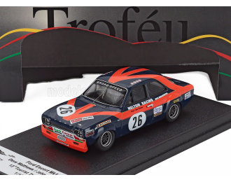 FORD Eescort MKI №26 Rally Tourist Trophy (1972) Dave Matthews - John Fitzpatrick, blue/orange