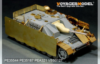 Фототравление для StuG.IV Late Production (Dragon)