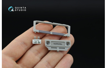 3D Декаль интерьера кабиныToyota FJ43 Land Cruiser series (AK Interactive) (малая версия)