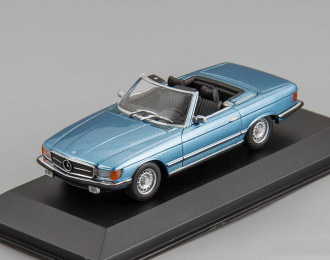 MERCEDES-BENZ 350 SL R107 (1974), light blue metallic