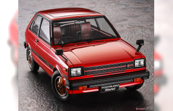 Сборная модель Toyota Starlet KP61 S (3 Door) Middle Version (1980) Historic Car Series 63