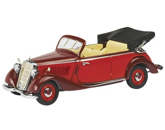 MERCEDES-BENZ 170V Cabriolet, orange / burgundy