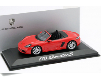 PORSCHE 718 Boxster S Baujahr (2016), red