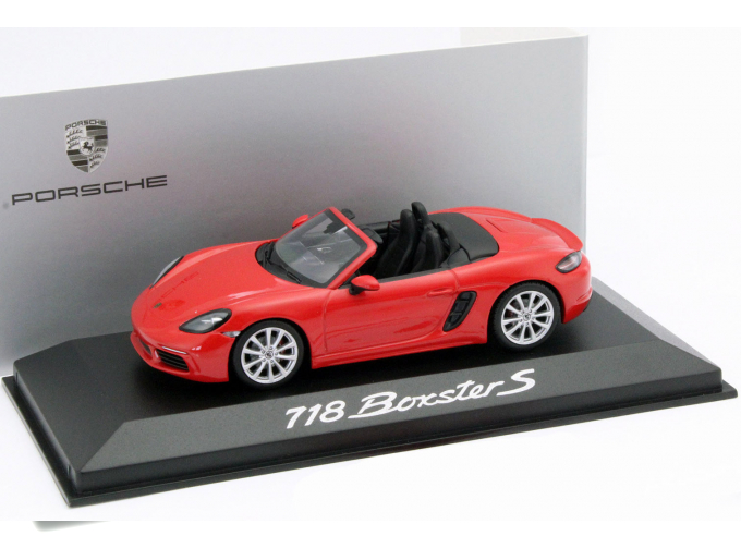 PORSCHE 718 Boxster S Baujahr (2016), red