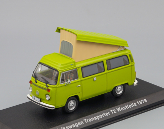 VOLKSWAGEN Transporter T2 Westfalia 1978, green