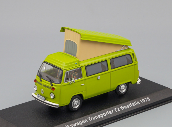 VOLKSWAGEN Transporter T2 Westfalia 1978, green