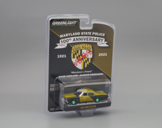 (Greenlight!) FORD Custom "Maryland State Police 100th Anniversary" 1967