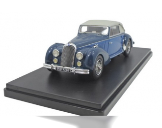 TALBOT Lago T26 Record Cabriolet Top Up (1950), Two-tone Blue