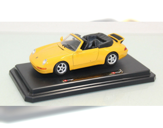 PORSCHE 911 Carrera Cabriolet, yellow