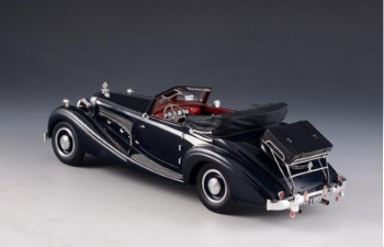 MAYBACH Zeppelin DS8 Cabriolet Wagner-Spohn (открытый) 1933 Black