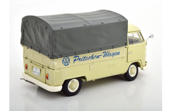 VOLKSWAGEN T1b Plane Pritschen-Car (1959), creme grey