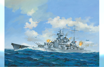 Сборная модель Немецкий линкор Scharnhorst