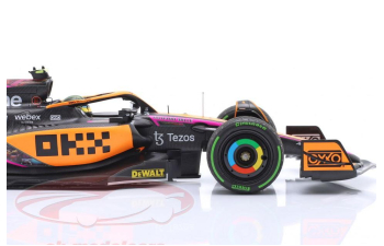 McLAREN MCL36 №4 4-th Singapore GP Formula 1 Lando Norris (2022)