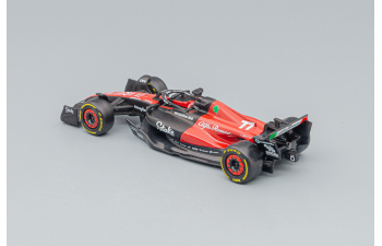 ALFA ROMEO F1 C43 Team Stake N77 Season (2023) Valtteri Bottas, black / red