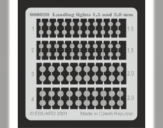 Инструмент Landing lights 1,5 and 2mm