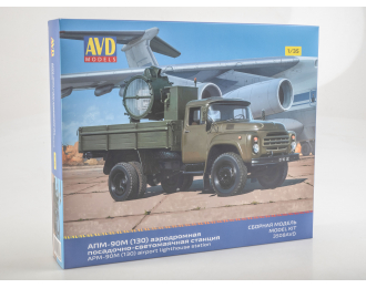 Сборная модель АПМ-90М (130) аэродромная посадочно-светомаячная станция