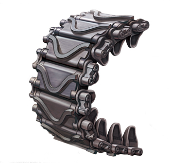 Сборная модель Sherman Cuff Type Workable Track Link Set