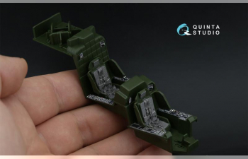 3D Декаль интерьера кабины AH-64A (Academy/Modelist)