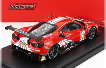 FERRARI 488 Gte Evo 3.9l Turbo V8 Team Af Corse N 21 24h Le Mans 2022 S.mann - C.ulrich - T.vilander, Red