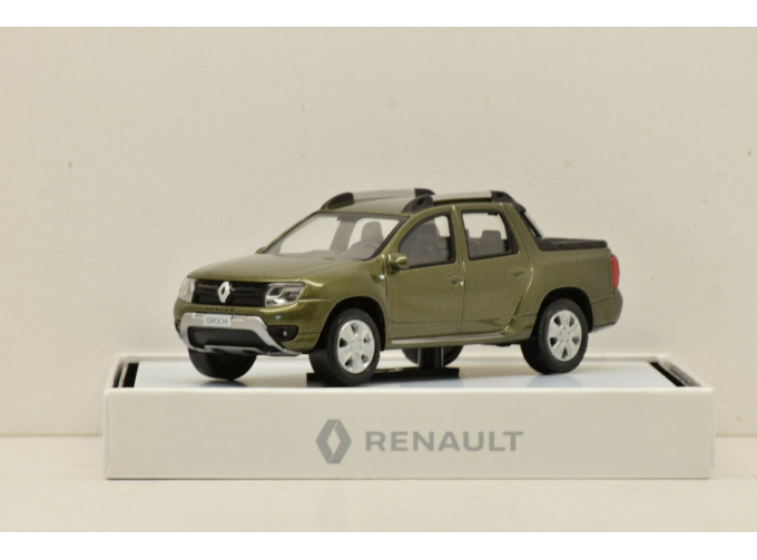 Renault Duster Oroch серо-зеленый