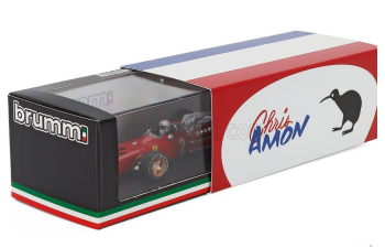 FERRARI F1 312 №2 Italy Gp (1967) Chris Amon - With Driver Figure, Red