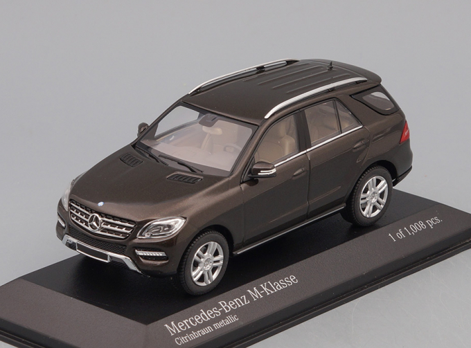 MERCEDES-BENZ M-Class (2011), brown metallic