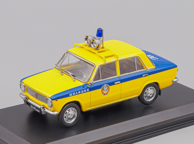 (Уценка!) ВАЗ 2101 Милиция ГАИ, лимонный