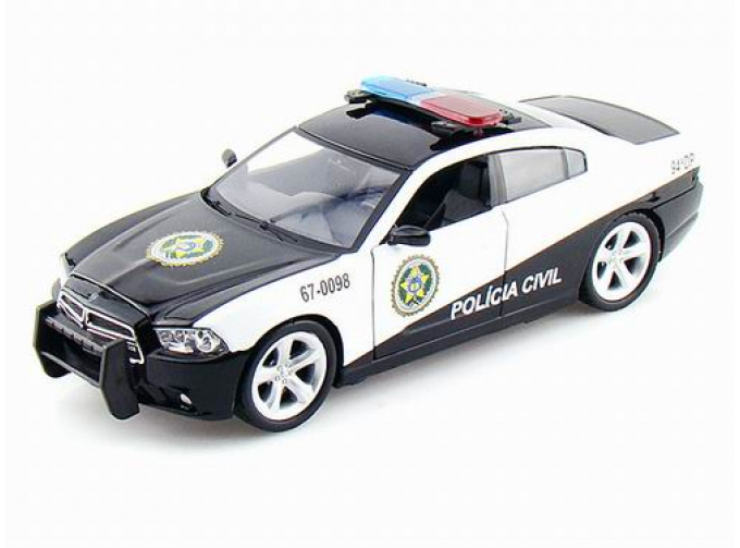 DODGE Charger Rio Police из к/ф Форсаж V (2011), white / black