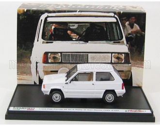 FIAT Panda 30 + Transkit (decals And Accessorie S For Rally Sanremo 1982), White