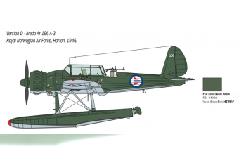 Сборная модель Самолет ARADO AR 196 A3