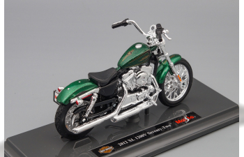 HARLEY DAVIDSON XL 1200V Seventy-Two 2012, green