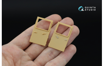 3D Декаль интерьера кабины трактора "Ворошиловец" (Trumpeter) (с 3D-печатными деталями)